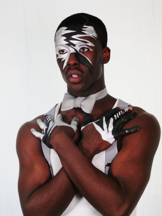 Male model photo shoot of Amichia, body painted by The Bodyart Network