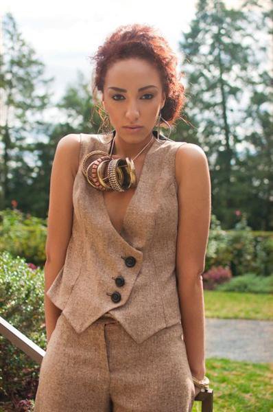 Female model photo shoot of LooksByDivinity in Princeton, NJ, clothing designed by Devon Thomas