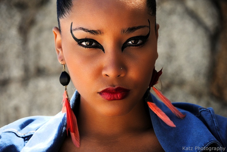 Female model photo shoot of Makeup by Mel by Tiffany Katz