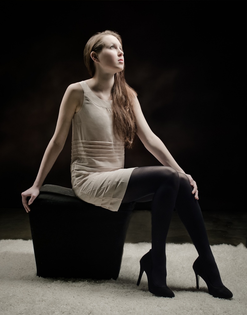 Female model photo shoot of Kourtney Katanich in Studio