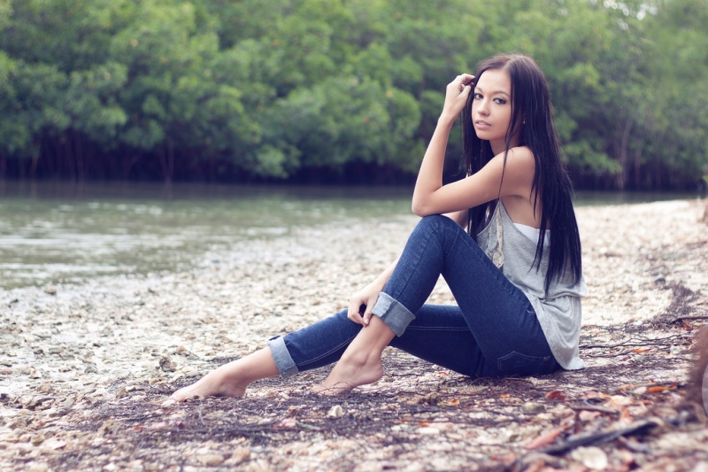 Female model photo shoot of hannah  lynn in Sebastian, FL