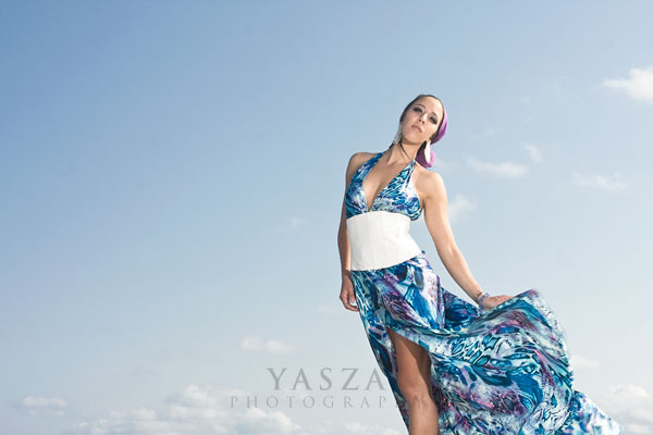 Male and Female model photo shoot of yasza and Autumn Roxye in Bali, clothing designed by Anantha