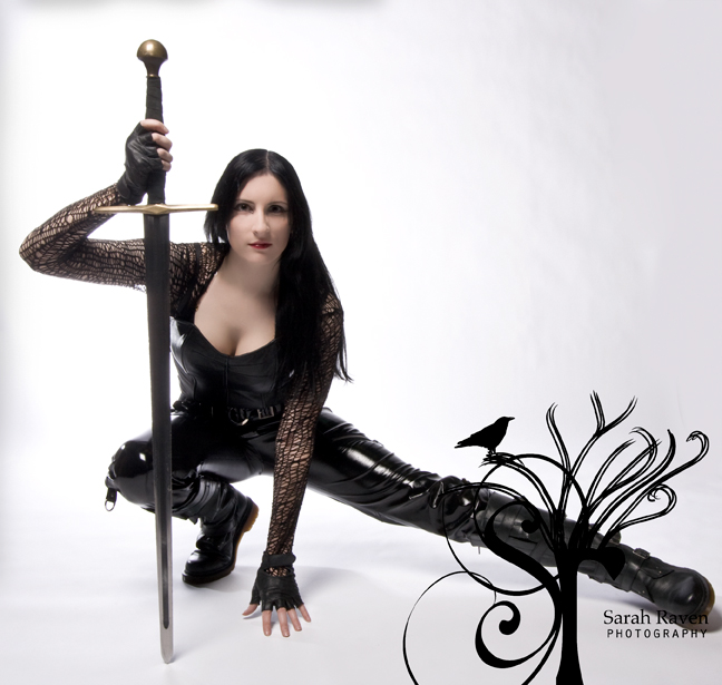 Female model photo shoot of SwordChick