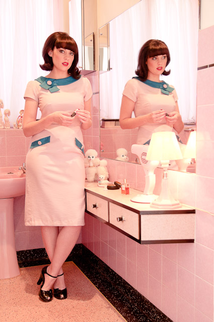 Female model photo shoot of Miss Hussy Clothing