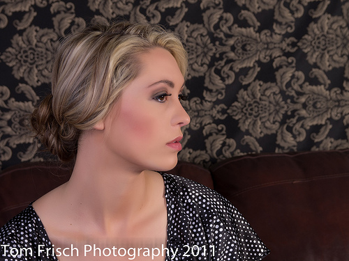 Female model photo shoot of M C Nelson Artistry and Justina Froberg by Tom Frisch Photographer