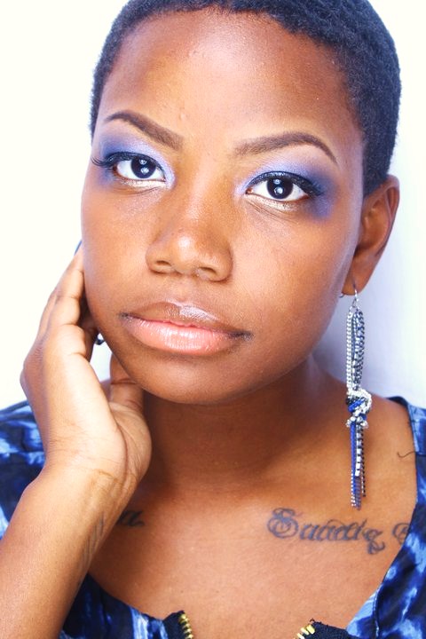 Female model photo shoot of FACE by MakeUP Mickie