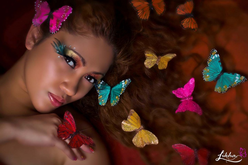Female model photo shoot of Davina Sioris by Randeeh Cruz in Likha Studios