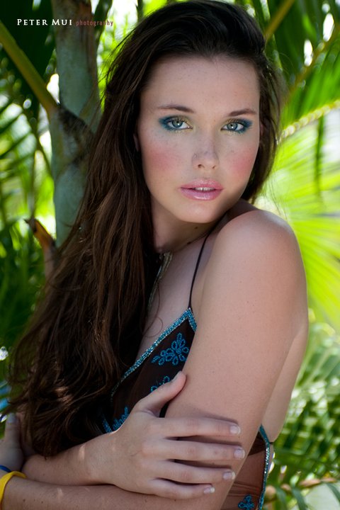 Female model photo shoot of Chastity Cianciulli by pMui photography in Waimanalo, Hawaii