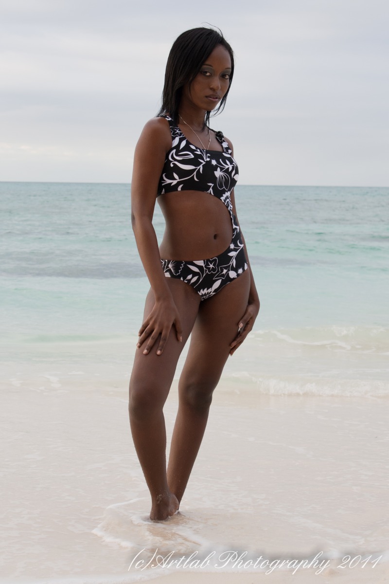 Female model photo shoot of STARR WILLIAMS by GJamesCollie in Cave's Beach, Nassau Bahamas