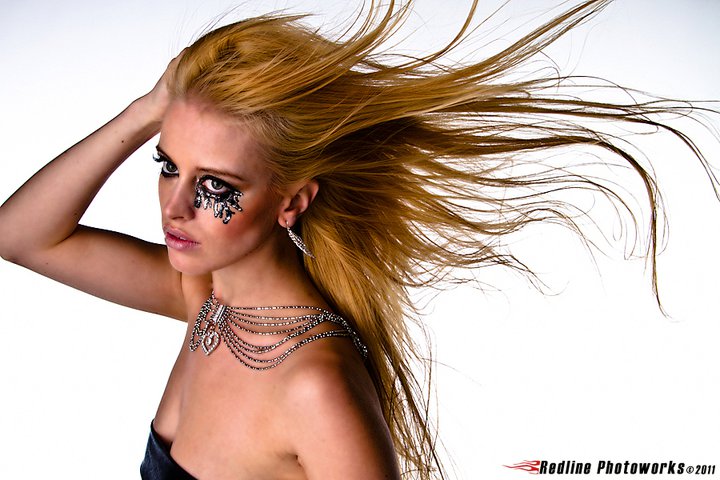 Female model photo shoot of HairAndMakeUpObsession and TracyTaylor by Redline Photoworks