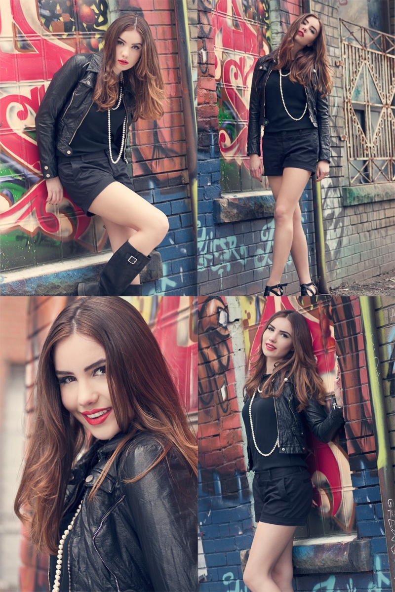 Female model photo shoot of Filena Arcia  in Toronto, hair styled by brasil_, makeup by GF Beauty
