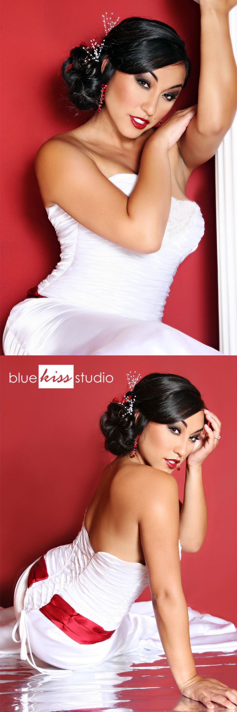 Female model photo shoot of Blue Kiss Studio and Anada Kohls in Pineville, NC, makeup by be u to the full - Lisa