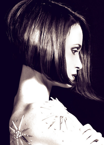 Female model photo shoot of Katrina Barrow by Moda Americana, hair styled by Manndarin, makeup by Amy Mann
