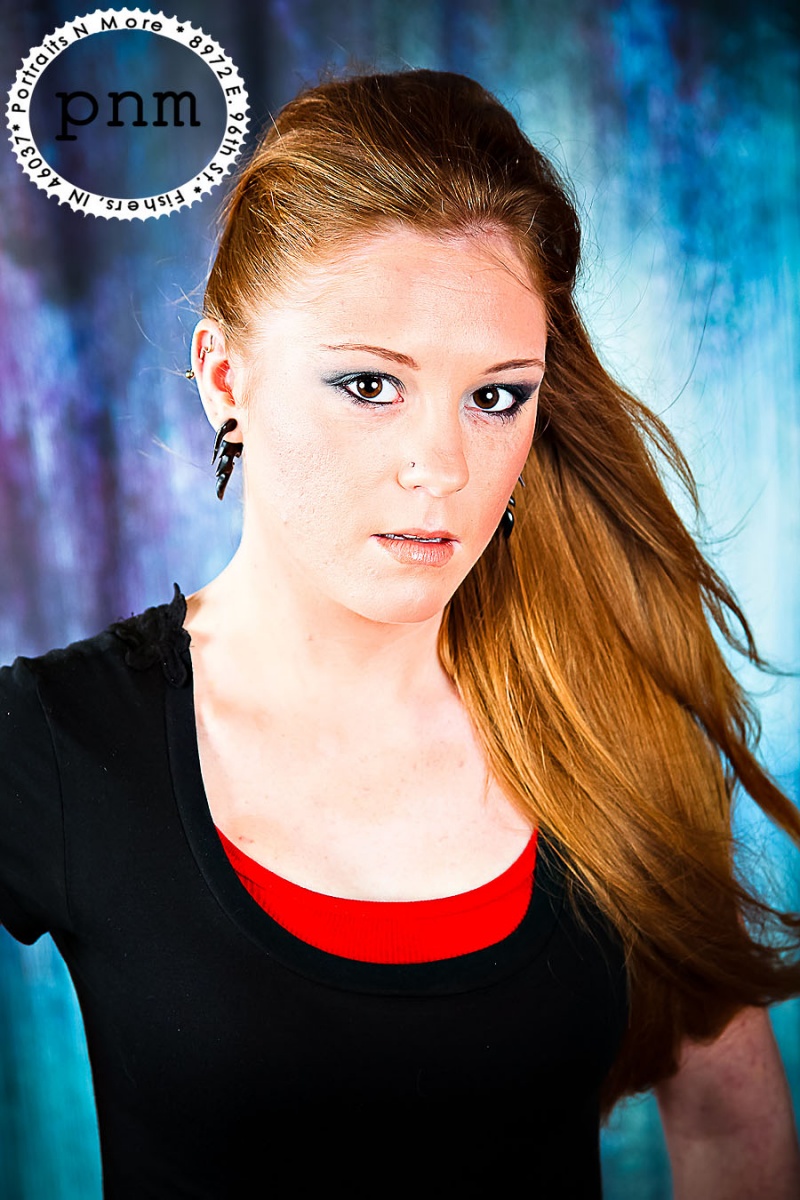 Female model photo shoot of KB Hair and Makeup in Portraits-n-more Fishers, IN