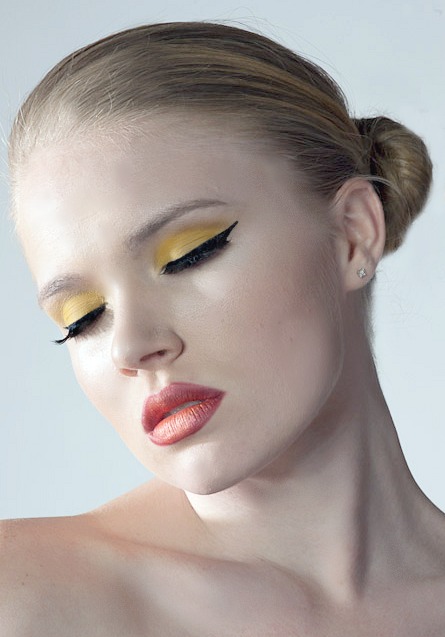 Female model photo shoot of Blend Make-Up Artistry