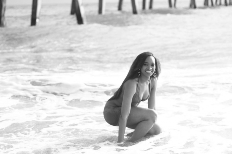 Female model photo shoot of Lamorne Blissett in Ft Lauderdale, FL