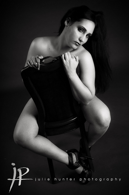 Female model photo shoot of Estefanina Nazario by julieharnagephotography in Studio Plex- Atlanta GA, hair styled by Quixotic Hair and MUA