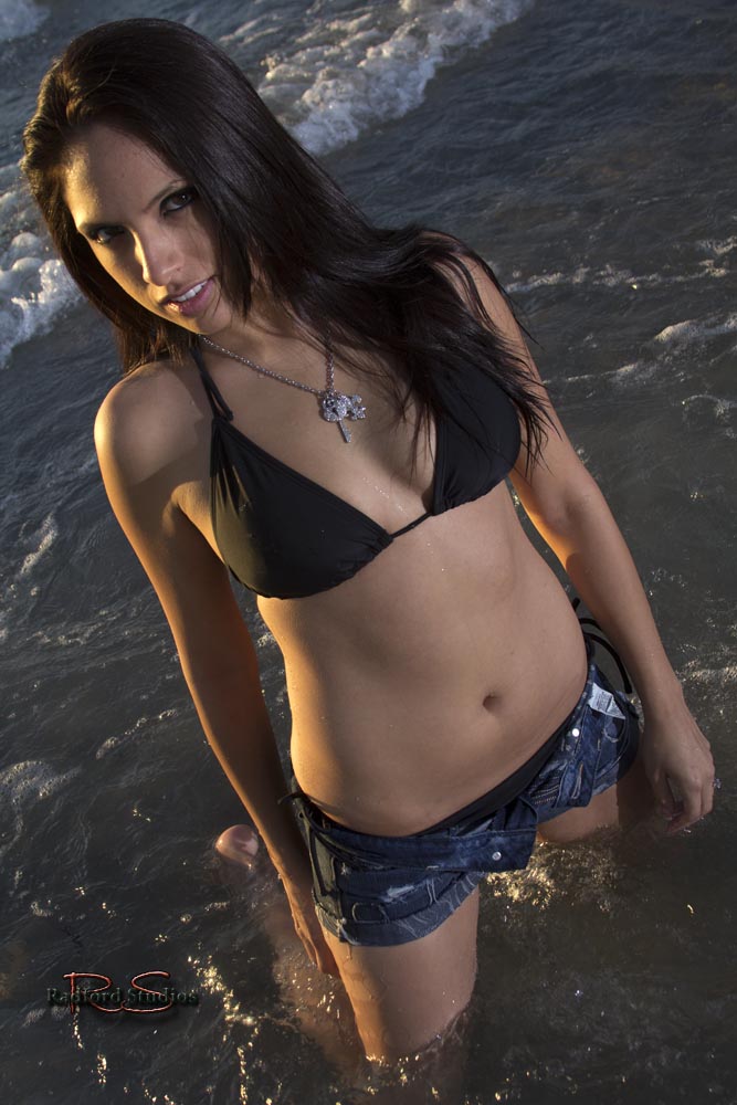 Female model photo shoot of Andrea Solebello by Robb Radford in Dania Beach, FL