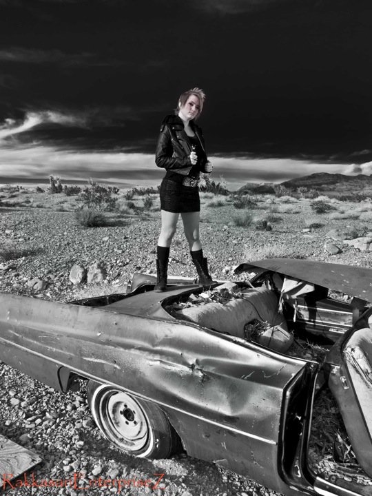 Female model photo shoot of Kelli Brame in Mt. Charelston, Las Vegas, Nv
