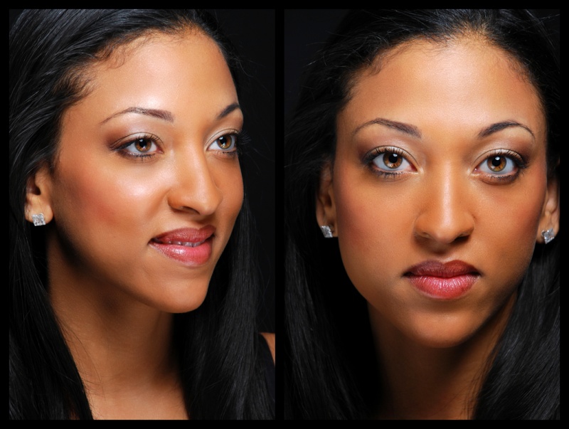 Female model photo shoot of Leslie Wiley Atlanta by KwikSnapz in KyndleArts Studio, Atlanta GA, makeup by Nikki Makeup Artistry