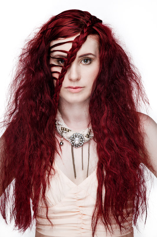 Female model photo shoot of Sally Millar, hair styled by Chantelle Beeching HMUA