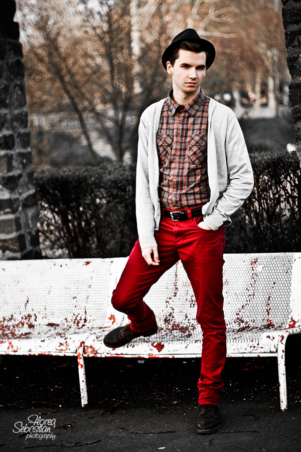 Male model photo shoot of Sebastian Florea