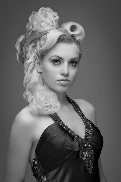 Female model photo shoot of Hair by Noush in Toronto, Ontario