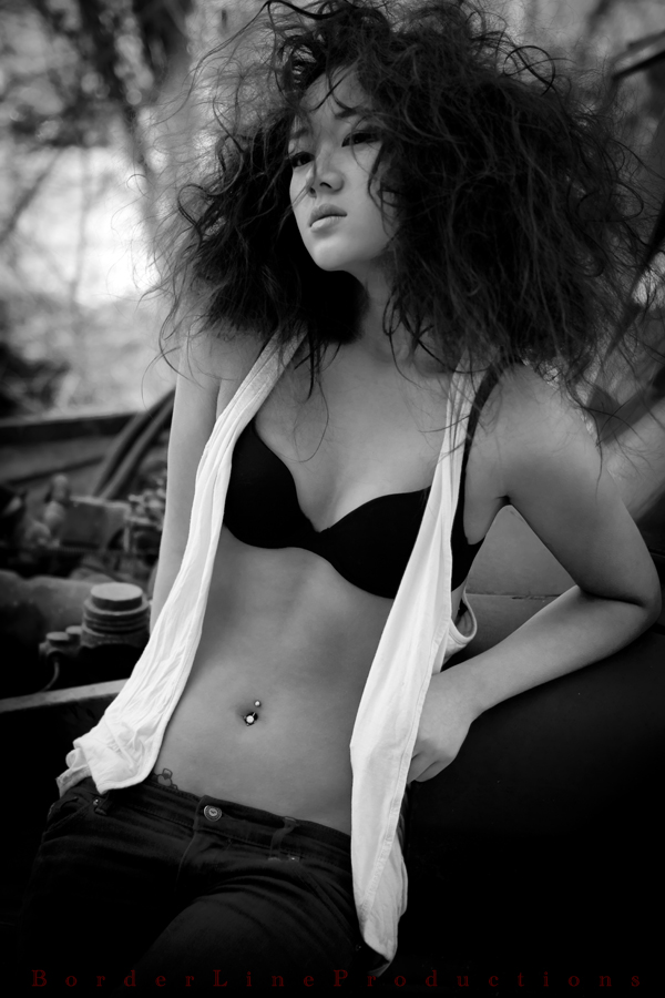 Female model photo shoot of Tina Kwon by Joseph D Castleberry