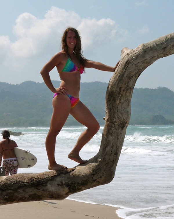 Female model photo shoot of Renaesthetic in Santa Teresa, Costa Rica