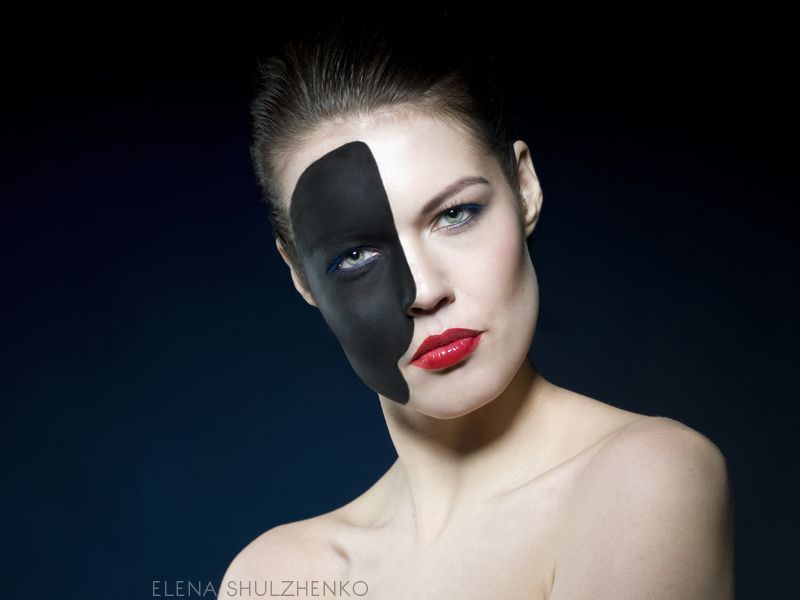 Female model photo shoot of Elena Shulzhenko in Studio