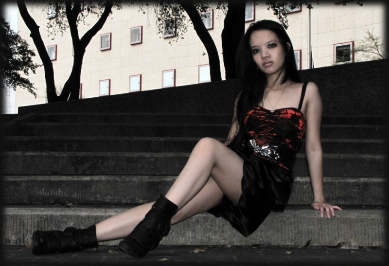 Female model photo shoot of Saryna by EDGE Studio