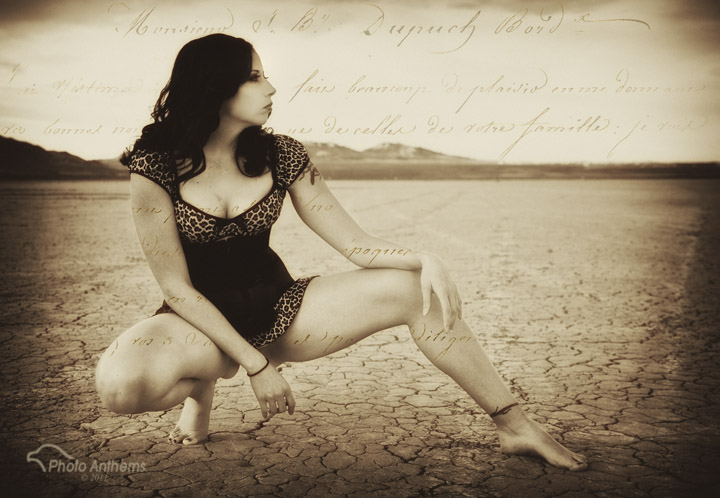 Female model photo shoot of Robin B by Photo Anthems LLC in Dry Lake Bed, NV