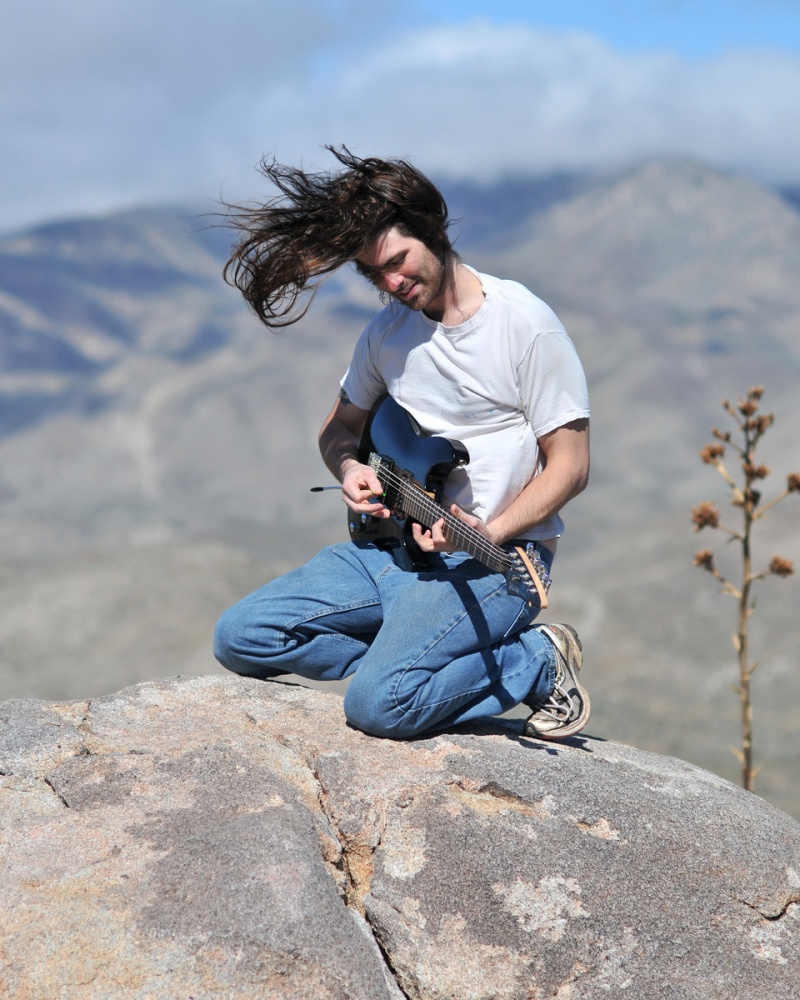 Male model photo shoot of Justin Alu by Alan H Bruce in Blair Valley, Anza Borrego