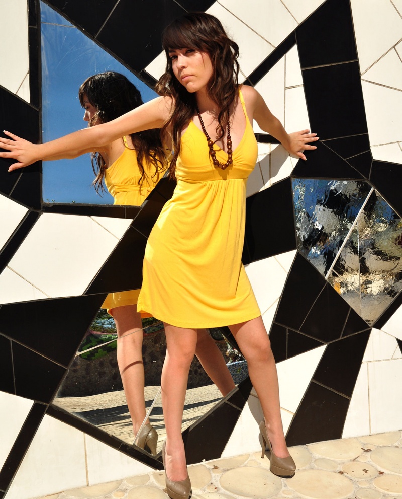Female model photo shoot of Yanin L by blast92129 cali in Escondido, CA