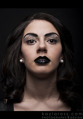 Female model photo shoot of Hair and Makeup Art
