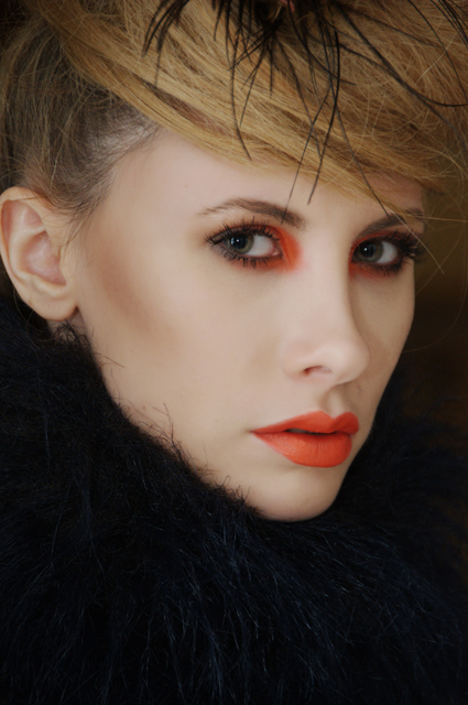 Female model photo shoot of ALICIA TROUSHI, makeup by Marianna Giannakopoulou