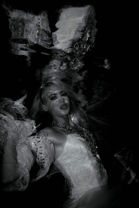 Female model photo shoot of Leila Avaris in Underwater