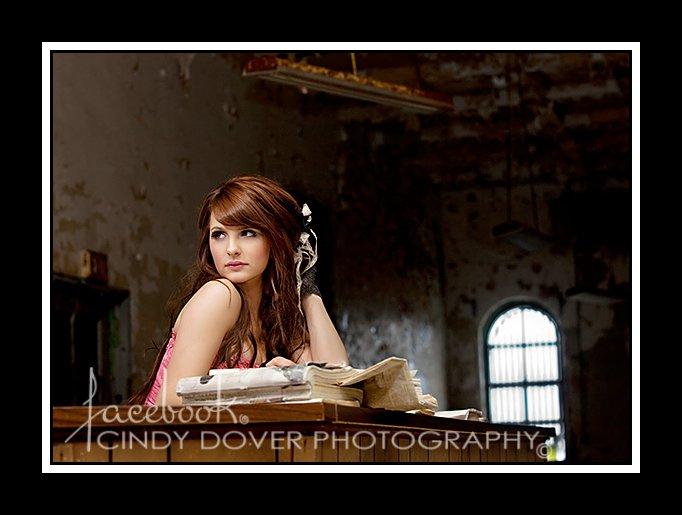 Female model photo shoot of Alyssa bell in Ohio State Reformatory