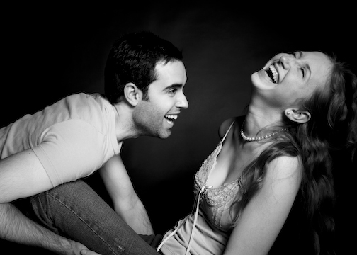 Female and Male model photo shoot of Emily Therese and Bryan Martins in FNS Studios- Indian Orchard, hair styled by Thairapist