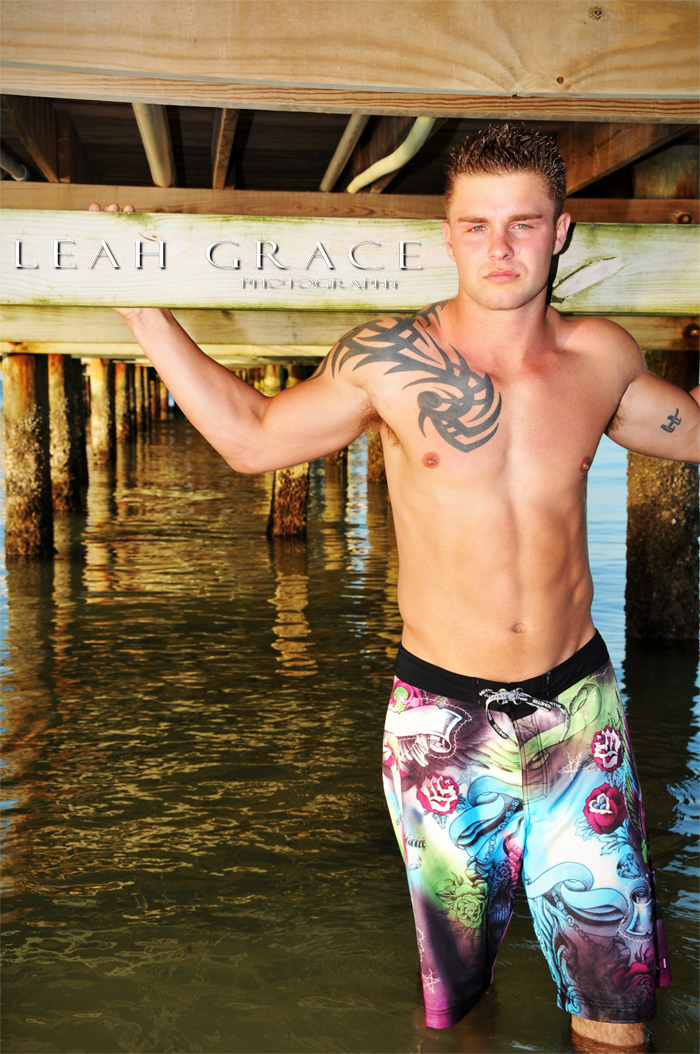 Female and Male model photo shoot of Leah Grace Photography and Tambo in Anna Maria, FL