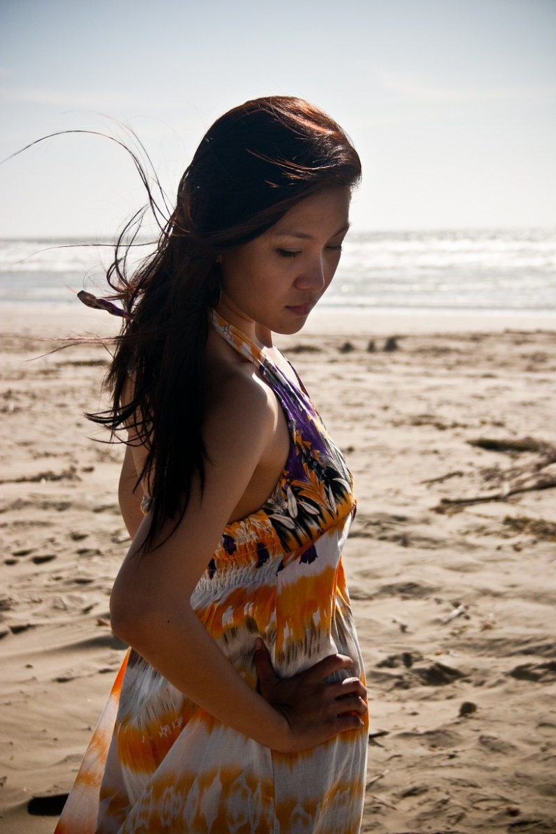 Female model photo shoot of Elemental-Imagery in Morro Bay