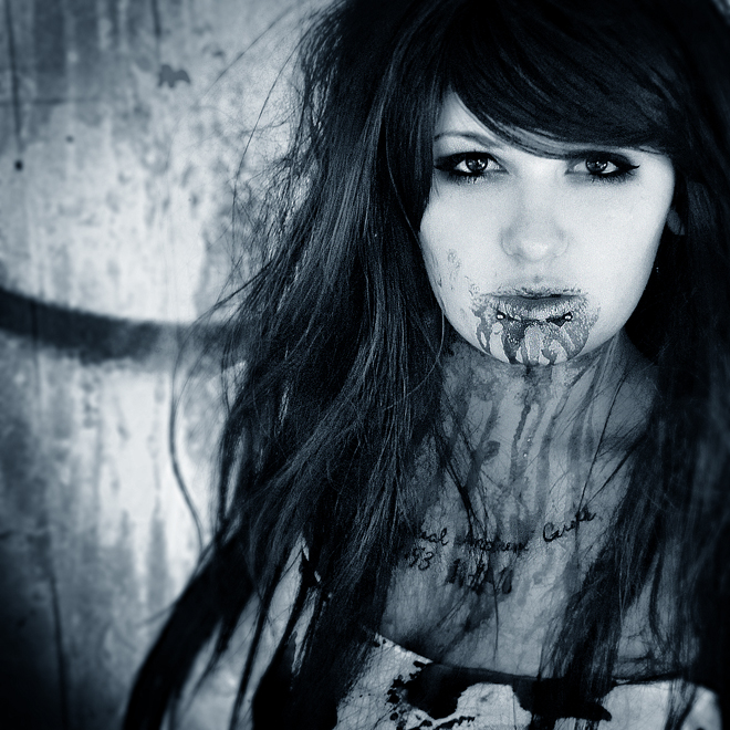 Female model photo shoot of Bailey Zombie by Katie Deegan in Wittman, Az