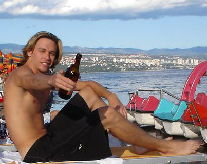 Male model photo shoot of Jesse J Fairchild in Croatia
