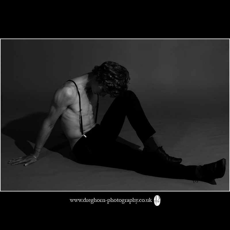 Male model photo shoot of Stuart Dreghorn in DP Studios, 95 Portman Street, Glasgow, G41 1EJ