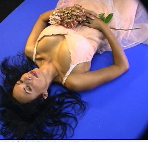 Female model photo shoot of cara mastrey in Mmmwood studios maplewood mn.  Rongfoo productions
