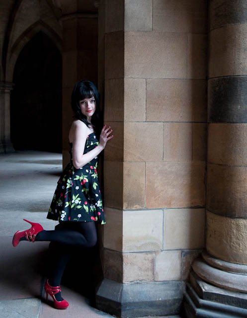 Female model photo shoot of Lady Contraband by Reverine in Glasgow University