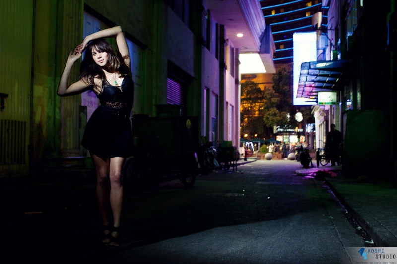 Male and Female model photo shoot of Aoshi Studio and Half Lotus in Shanghai - Huangpu District