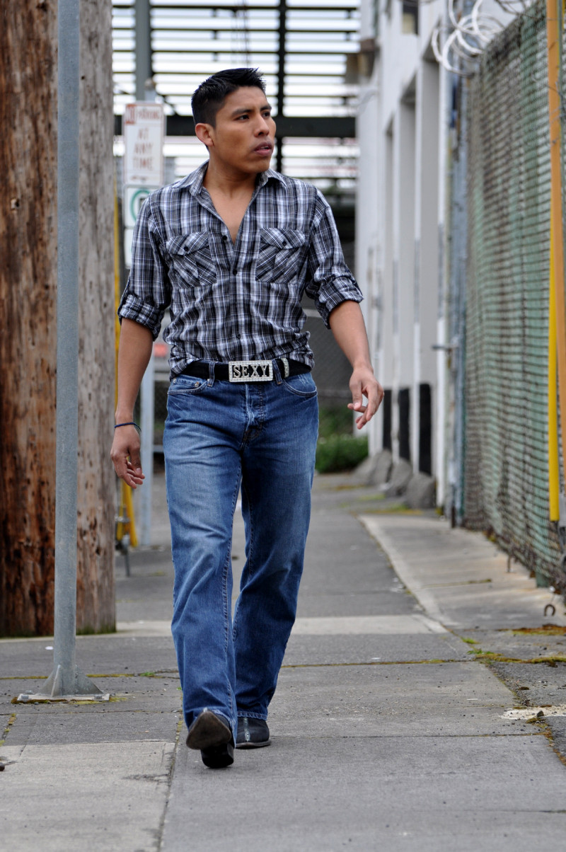 Male model photo shoot of Alex Dominguez Morales by images inc and here in Incognito  in portland, Oregon