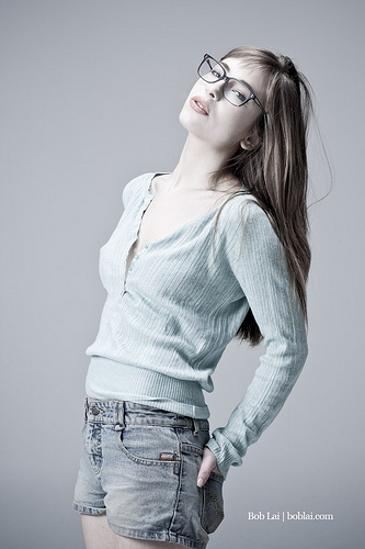Female model photo shoot of Erica l-j by Bob Lai Photography