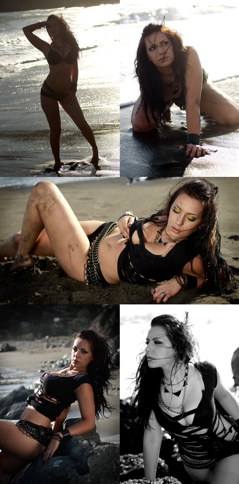 Female model photo shoot of Quitter and Volatilex in Muir Beach, CA